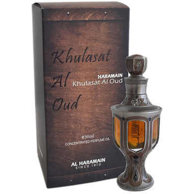 Al Haramain Attar Khulasat Al Oudh- 30 ML image