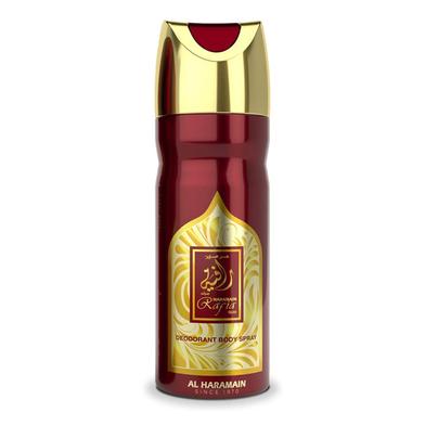 Al Haramain RAFIA GOLD Deo Body Spray - 200ML image