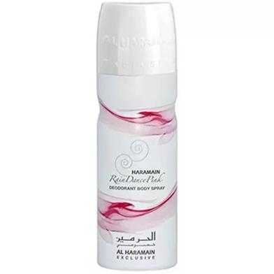 Al Haramain Rain Dance Pink(Deodorant Body Spray) - 200ml for Women image