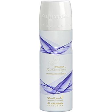 Al Haramain Rain Dance Purple (Deodorant Body Spray) - 200ml for Men image