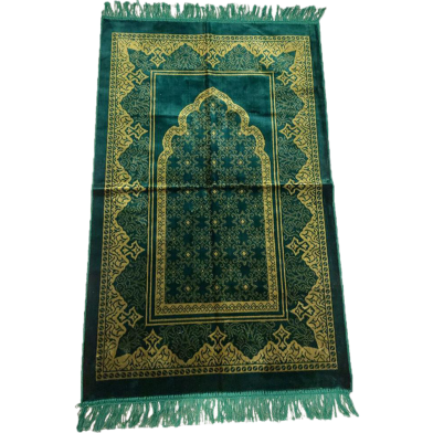 Al-Iman Turkey Prayer Jaynamaz -জায়নামাজ Bottal Green Color (Any design) image