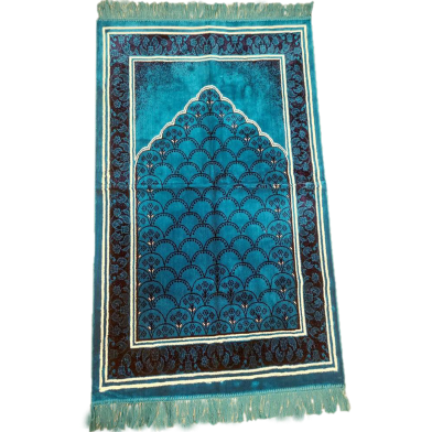 Al Muslim Prayer Jaynamaz Turkey- Sky Blue Color (Any Design) image