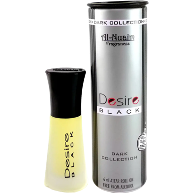 Al-Nuaim Desire Black Attar - 6 ml image