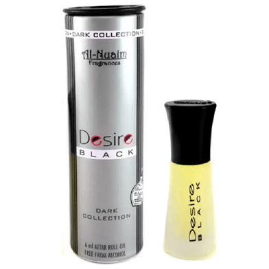 Al-Nuaim Desire Black Attar - 6 ml image