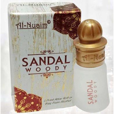 Al-Nuaim Sandal Woody Attar (স্যান্ডেল উডি আতর) - 2.25 ml image