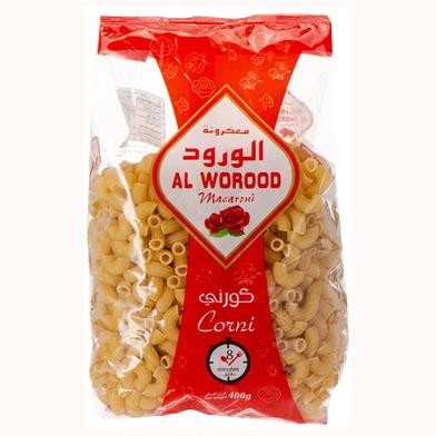 Al Worood Corni Macaroni Poly Pack 400gm image