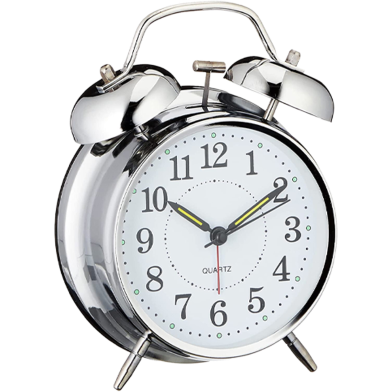 Alarm Clock 9205A and Twin Bell Table Clock - Loud Alarm image