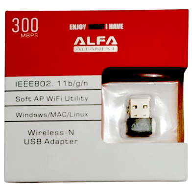 Alfa Mini USB Wireless Wifi Network Receiver Adapter image
