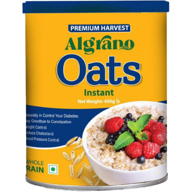 Algrano Instant Oats Can 400 gm image