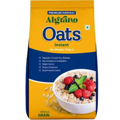 Algrano Instant Oats Refill Pack 900 gm image