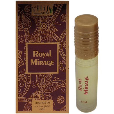 Alif Royal Mirage Attar (রয়েল মিরাজ আতর) - 8 ml image