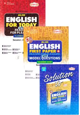 Alim English For Today 1st paper With Model Question and Solution - Exam 2027 image