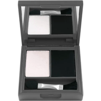 Alix Avien Duo Eyeshadow – Multiple Shades (201) Pearly White and Black Velvet image