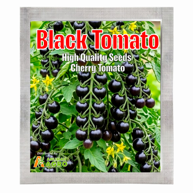 All Season Organic Black Cherry Tomato Seeds 0.25gm image