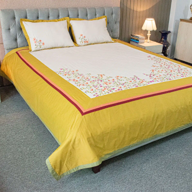 Allora Emboridery Bed Sheet image
