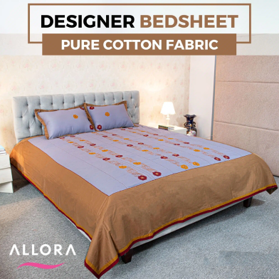 Allora Embroidery Bedsheet image