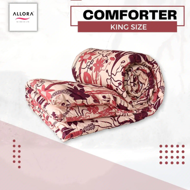 Allora Wild Petal Printed Comforter image