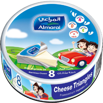Almarai Cheese Triangles 8 Portions 120gm image