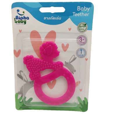 Alpha Baby Teether Lamb (Pink) image