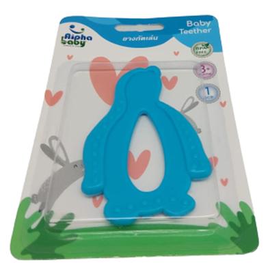 Alpha Baby Teether Penguin (Blue) image