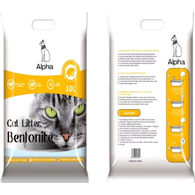 Alpha Bentonite Cat litter Cat sand 10L image