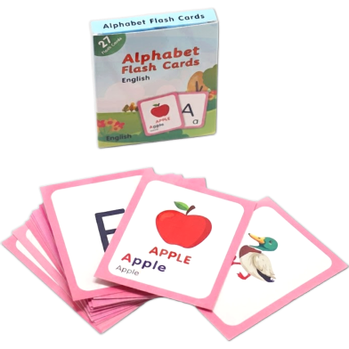 Alphabet Flash Cards English - 27 Cards image