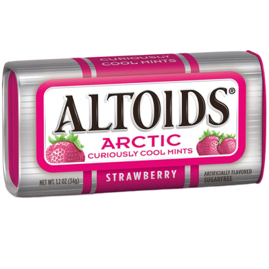 Altoids Arctic Strawberry SF C. Cool Mints Box 8Box X 34gm image