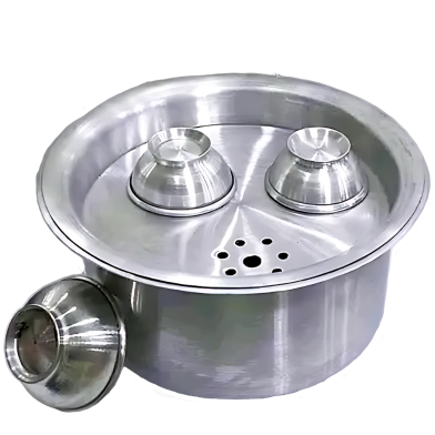 Aluminium Vapa Pitha Patil With Pot image