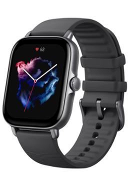 Amazfit GTS 3 Smart Watch with Classic Navigation Crown and alexa - Graphite Black image