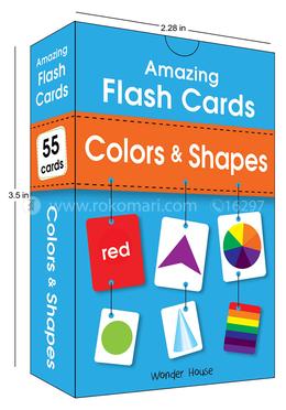 Amazing Flash Cards Colors and Shapes - 55 card
