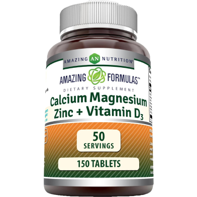 Amazing Formulas Calcium Magnesium Zinc D3 - 150 Tablets -272144847 image