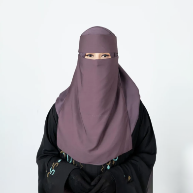 Ameera Foodie Niqab | Deep Mocha image