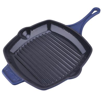 Amercook Le Pluriel Ii Enamelled Cast Iron Square 28cm Grill Pan image