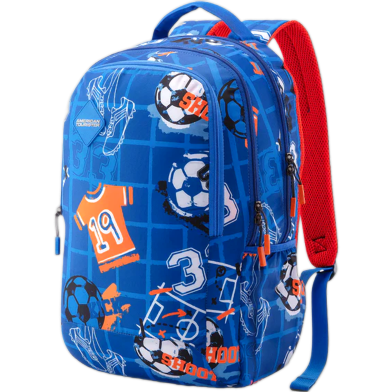 American Tourister Pazzo Bagpack 01 Blue And Orange image