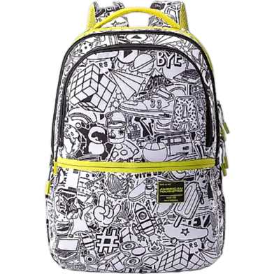 American Tourister Toodle Bagpack 02 Grey And Lime image