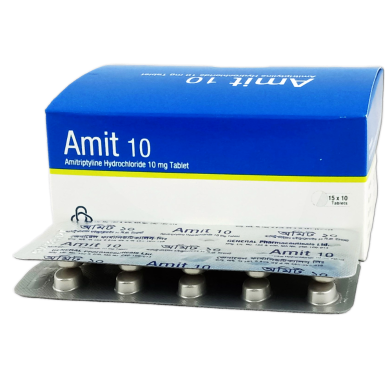 Amit 10 mg Tablet 10's Strip image
