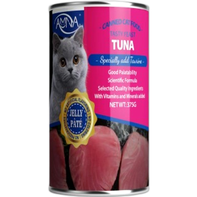 Amna Cat Canned Food Jelly Pate - Tuna 375g | Cat Wet Food image