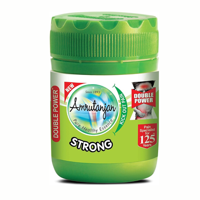 Amrutanjan Strong Pain Balm Double Power - 50ml Indian image
