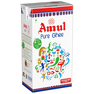Amul Pure Ghee 500 Ml Tetra Pack image