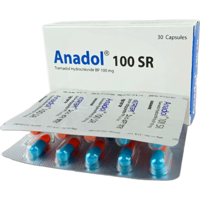 Anadol Sr 100 mg Capsule 10's Strip image