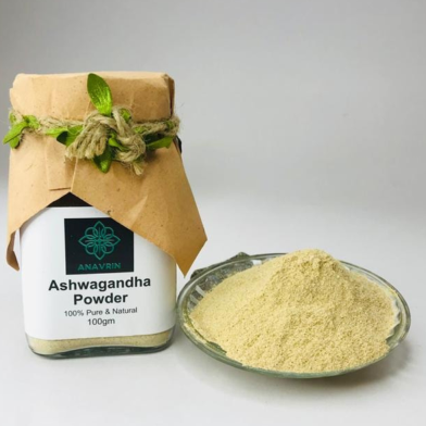 Anavrin Health And Beauty Ashwagandha Powder-100 Gm image
