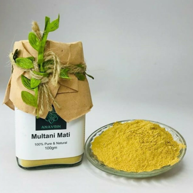 Anavrin Health And Beauty Multani Mati-100 Gm image