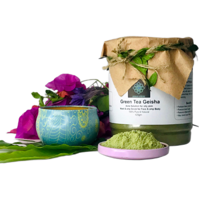 Anavrin Health and Beauty Green Tea Geisha for Body Scrub image