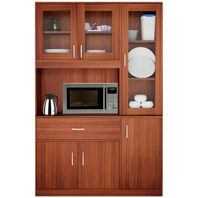 Andormahal MDF Oven Cabinet Plus Kitchen Cabinet(Multiple Purposes) image
