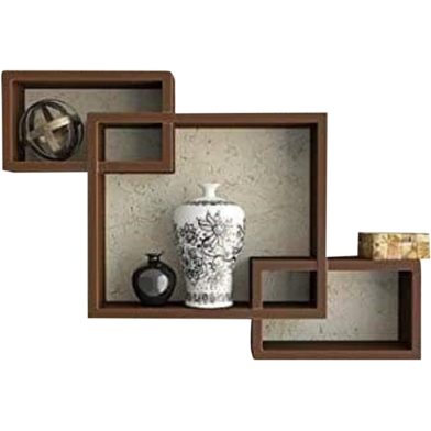 Andormahal (MDF) Wall Hanging Shelf (2ft by 2ft by8inch) image