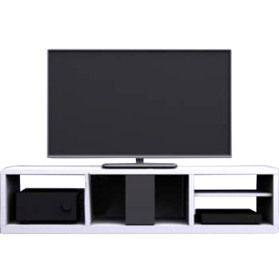 Andormahal Excellent Stylish TV Cabinet (Medium) Made Of Melamine Laminated Board image