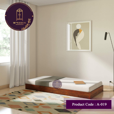 Andormahal Floor Bed Divine Semi Double (4ft/7ft/8inch) (MDF) - a19a image