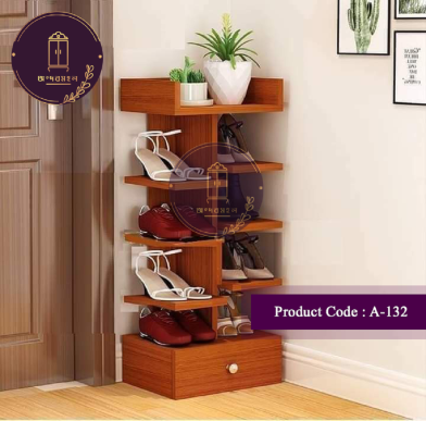Andormahal Shoe Rack (Melamine) - a132z image