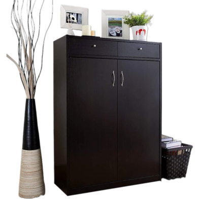 Andormahal Shoe Rack With Drawer Melamine image