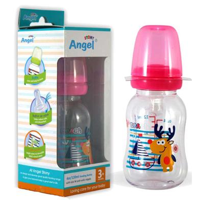 Angel Peanut Shape Bottle-4 Oz (RNA-4C2) Pink image
